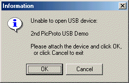 If your USB device is not connected